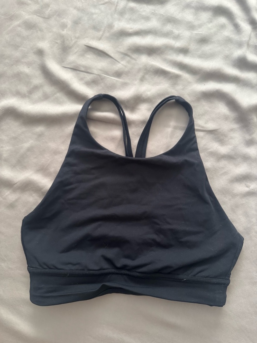 lululemon athletica Black High-Neck Sports Bralette